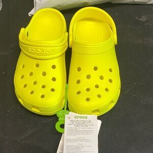 CROCS Kids Sandals - Bright Yellow